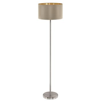 Eglo Maserlo gulvlampe E27 taupe