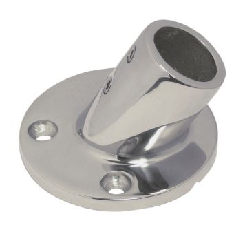Marinetech rælingsfod 60° rustfri stål 25mm