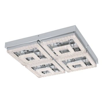 Eglo loftlampe Fradelo 4x1250lm 520x520 krom