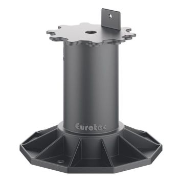 Eurotec terrassefod Eco XL justerbar højde 13-19,8 cm