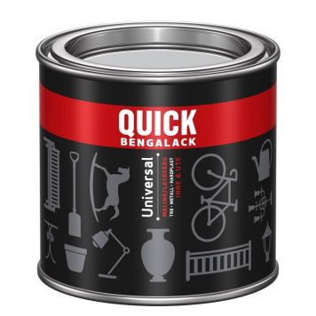 Quick Bengalack Universal silkemat hvid 0,25 L