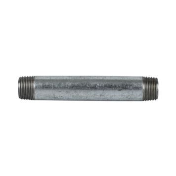 Nippelrør galvaniseret 3/4" 80 mm