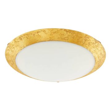 Eglo Montenovo loftlampe 1500lm Ø395 guld