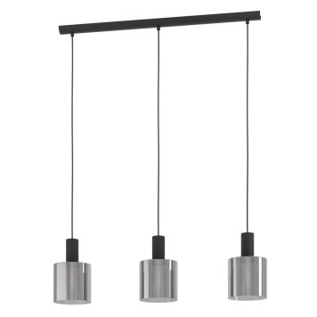 Eglo Gorosiba langbordspendel 3xE27 røgfarvet