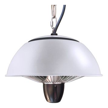 Termo terrassevarmer Capri hvid 700 W