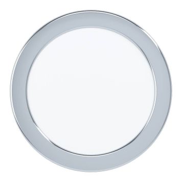 Eglo Fueva 5 indbygningsspot Ø166 11W 1350lm IP44 krom