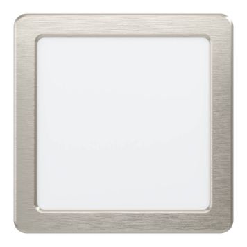 Eglo Fueva 5 plafond 160x160 11W 1350lm børstet stål