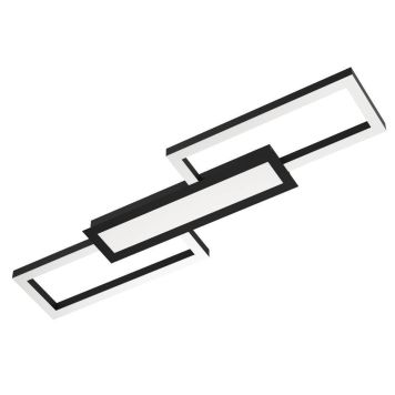 Eglo loftlampe Monirote sort dæmpbar 78x26x4,5 cm