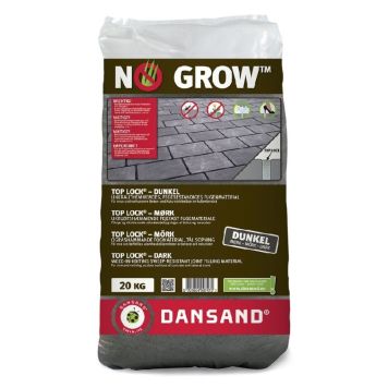 Dansand Top-Lock No Grow fugesand antracit 20 kg