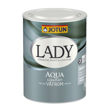 Jotun vådrumsmaling Lady Aqua 10 hvid 0,68 L