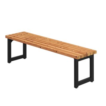 Plus Trend Living havebænk ThermoWood/stål 150 cm