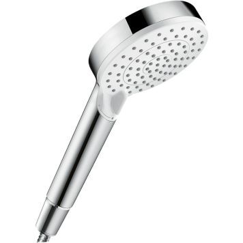 Hansgrohe Crometta håndbruser Vario EcoSmart hvid/krom Ø100 mm