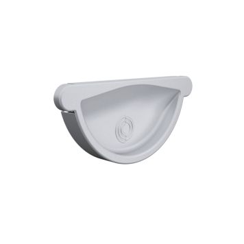 Lindab endebund stål metallic 125 mm