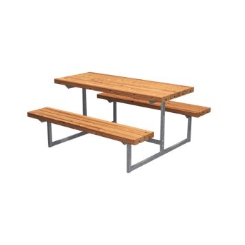 Plus Basic Junior bord/bænkesæt til børn ThermoWood 118 cm