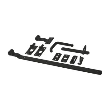 Plus beslag til enkeltlåge universal sort