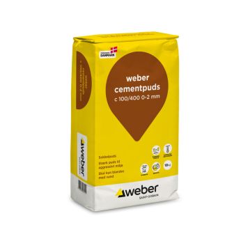Weber cementpuds C100/400 0-2 mm 18 kg
