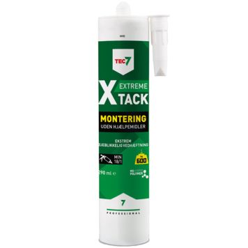 Tec7 X-Tack hvid 290ml konstruktionslim