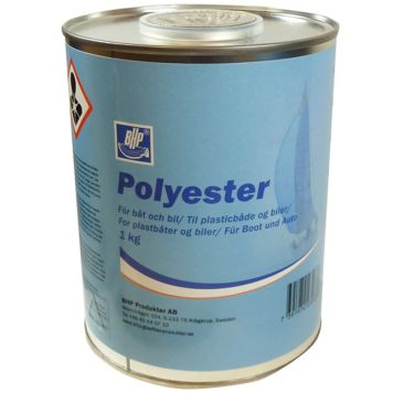 BHP polyesterplast 1kg uden hærder