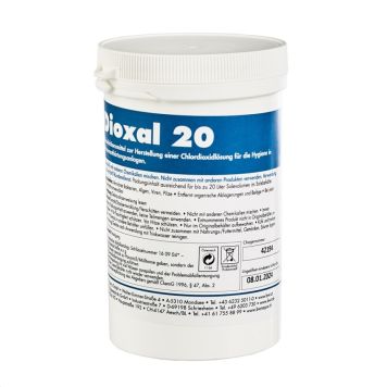 BWT Dioxal 20 desinfektionspulver 600 g