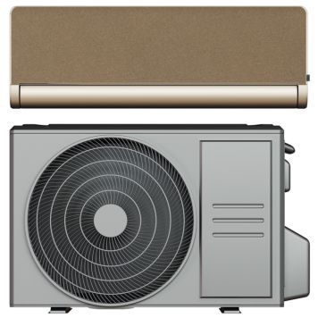 ELL varmepumpe Front Split Golden luft/luft