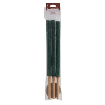 GardenLife voksfakkel 51 cm 3 stk. ass. farver