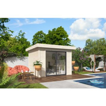 Palmako udestue Lydia ubehandlet nordisk gran 8,0 m²