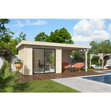 Palmako udestue Lydia ubehandlet nordisk gran 8,0+7,6 m²