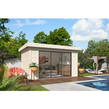 Palmako udestue Lydia ubehandlet nordisk gran 10,8 m²