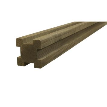 Frøslev midterstolpe brun 90x90x2700 mm