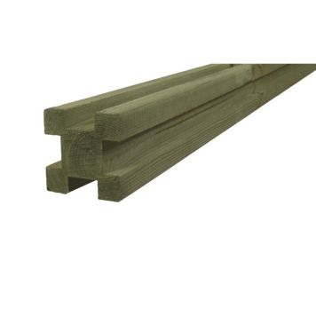 Frøslev midterstolpe grøn 90x90x2700 mm