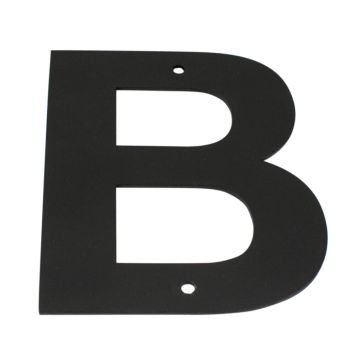 Jasa husbogstav B sort 10 cm