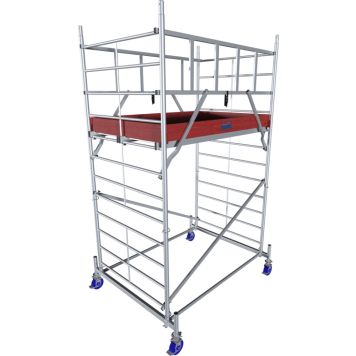 Krause stillads ProTec XXL dobbel mobilt 4,3 m