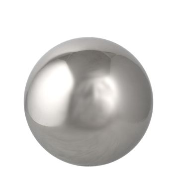 Garden Life udendørs dekorationskugle rustfrit stål sølv Ø19,6 cm