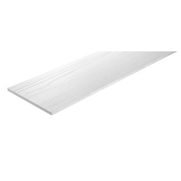 JamesHardie fibercementplanker Hardie hvid 3600x180x8 mm