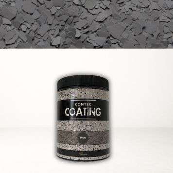Contec Coating terrazzoeffekt Flakes Iron