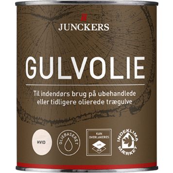 Junckers gulvolie hvid 0,75 l