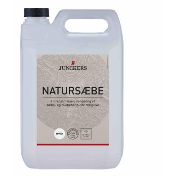 Junckers natursæbe hvid 5 l