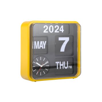 Karlsson Mini Filip vægur gul plast 24x24 cm