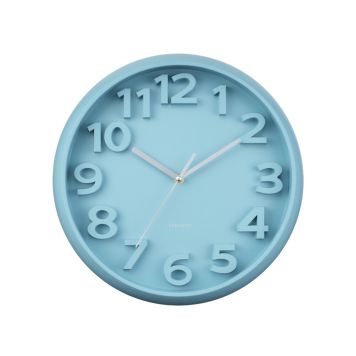 Karlsson Classic Numbers vægur plast Ø33,5 cm - flere farver