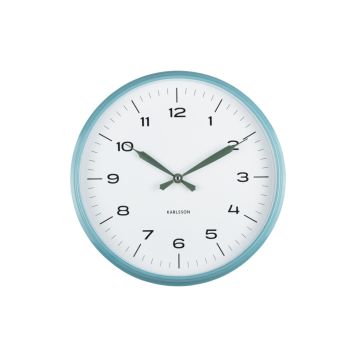 Karlsson Modern Factory vægur plast Ø30 cm - flere farver