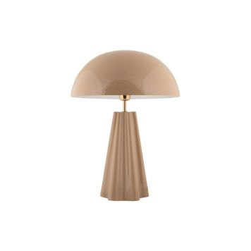 Leitmotiv bordlampe Amplio XL H55 brun E27