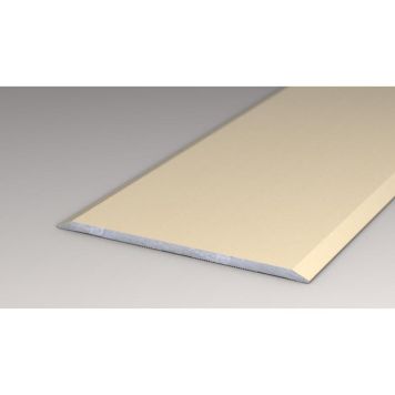 Logoclic overgangsprofil aluminium sand 1000x80x3 mm