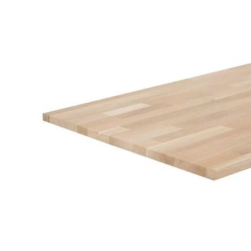 Træplade eg limtræ 2200x600x18 mm