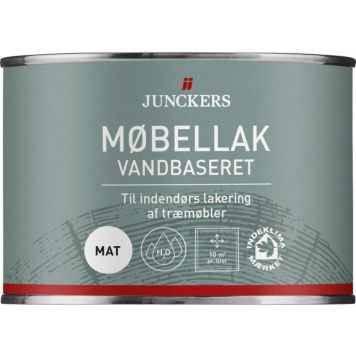 Junckers møbellak vandbaseret mat 0,375 l