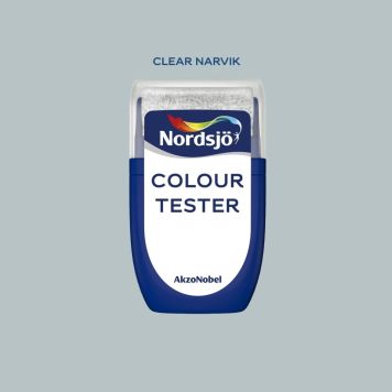 Nordsjö Colour Tester farveprøve Clear Narvik 30 ml