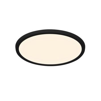 Nordlux loftlampe Oja 29 IP54 3000/4000K Switch dæmpbar sort Ø29,4 cm