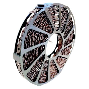 Jasa Company patentbånd galv. stål m. plast B12/17 mm - flere længder og farver