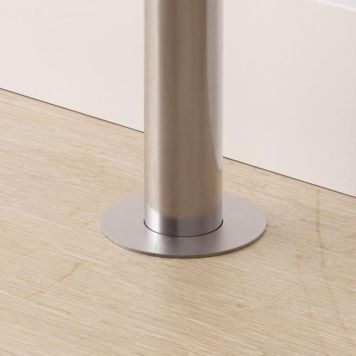 Pergo radiatorrosetter rustfri stål 22 mm