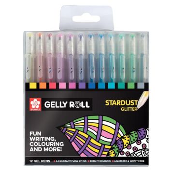 Sakura penne Gelly Rolls Stardust multifarvet 12 stk