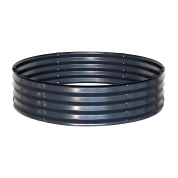 Garden Life højbed stål antracit rund Ø121 cm